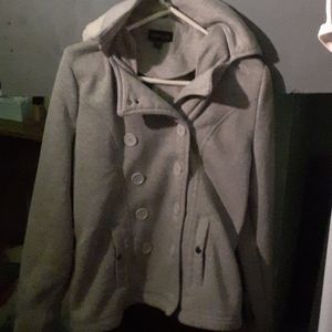 Grey coat
